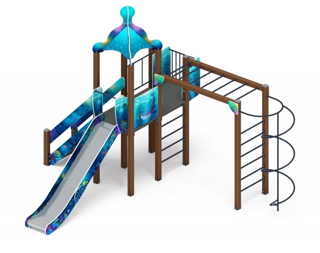 Детская игровая площадка Подводный мир 1